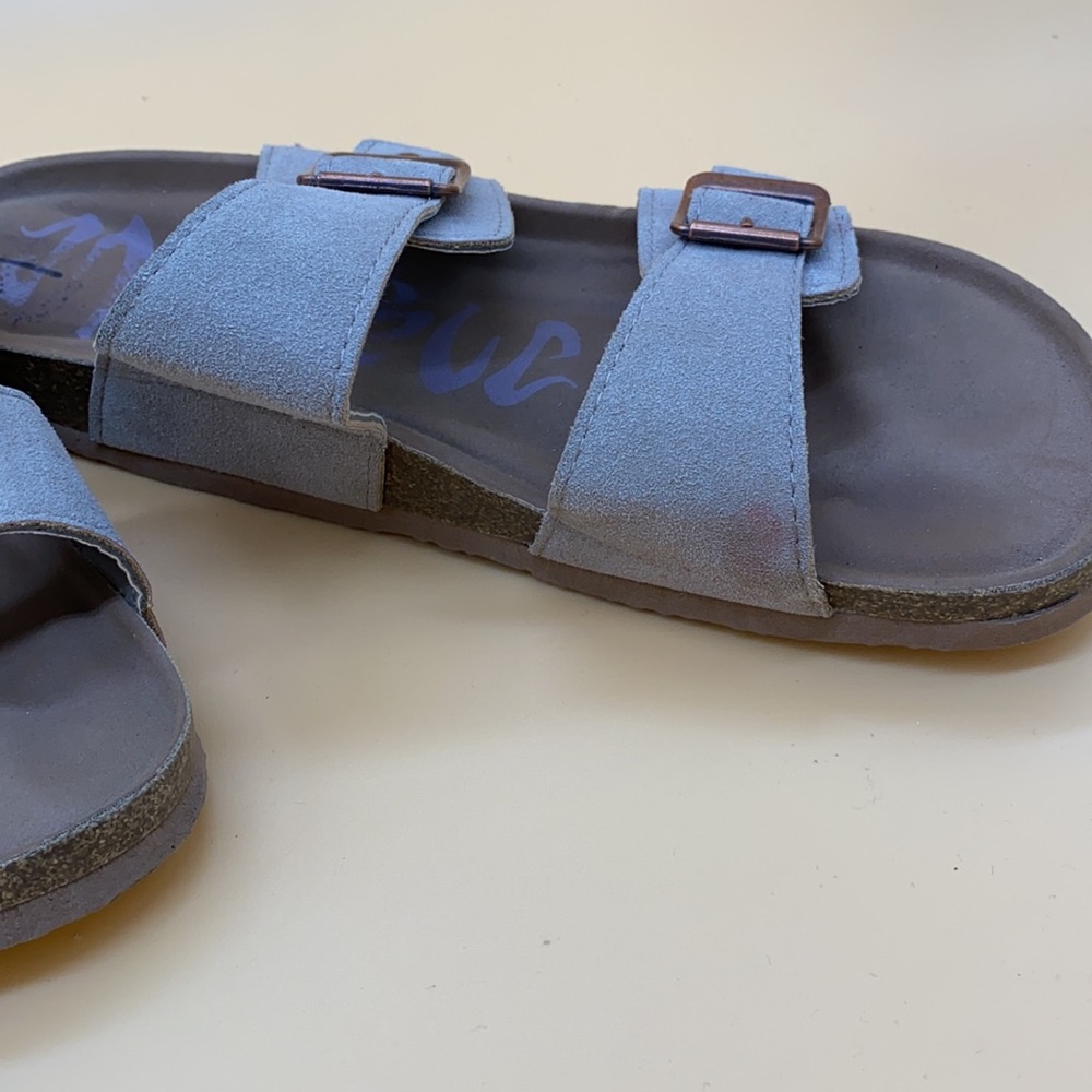 Women's Mad Love Keava Footbed Sandals - Taupe 10 - Picture 6 of 8